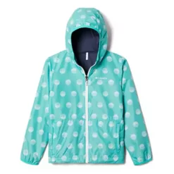 Kids' Columbia Pixel Grabber Reversible Rain Jacket