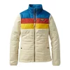 L.L.Bean Women's L.L. Bean Mountain Classic Colorblock Puffer Jacket