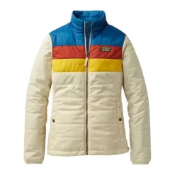 L.L.Bean Women's L.L. Bean Mountain Classic Colorblock Puffer Jacket