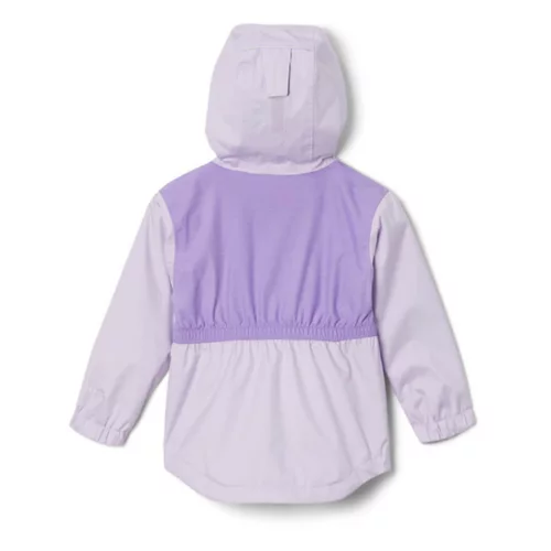 Toddler Girls' Columbia Rainy Trails Fleece Lined Rain Jacket 2 Toddler Girls' Columbia Rainy Trails Fleece Lined Rain Jacket - Image 2