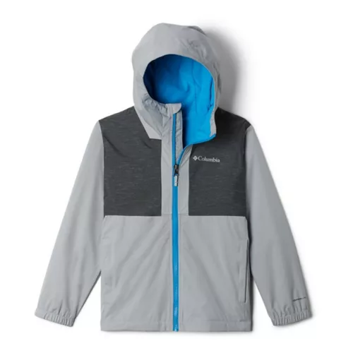 Boys' Columbia Rainy Trails Fleece Lined Rain Jacket 1 Boys' Columbia Rainy Trails Fleece Lined Rain Jacket
