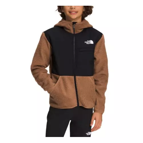Boys' The North Face Forrest Fleece Full Zip Hooded Jacket 1 Boys' The North Face Forrest Fleece Full Zip Hooded Jacket