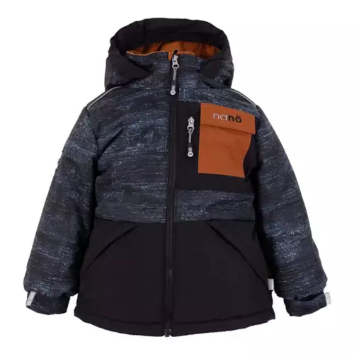 Boys' Nano Nathan Print Winter Jacket 1 Boys' Nano Nathan Print Winter Jacket